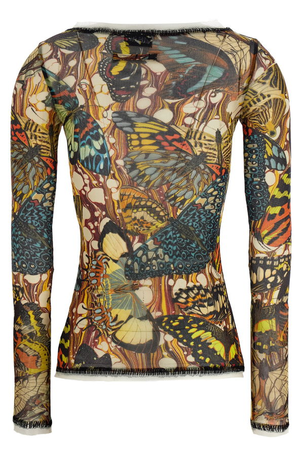 Jean Paul Gaultier Re-Edition - The Yellow Butterfly Cardigan - Multicolor