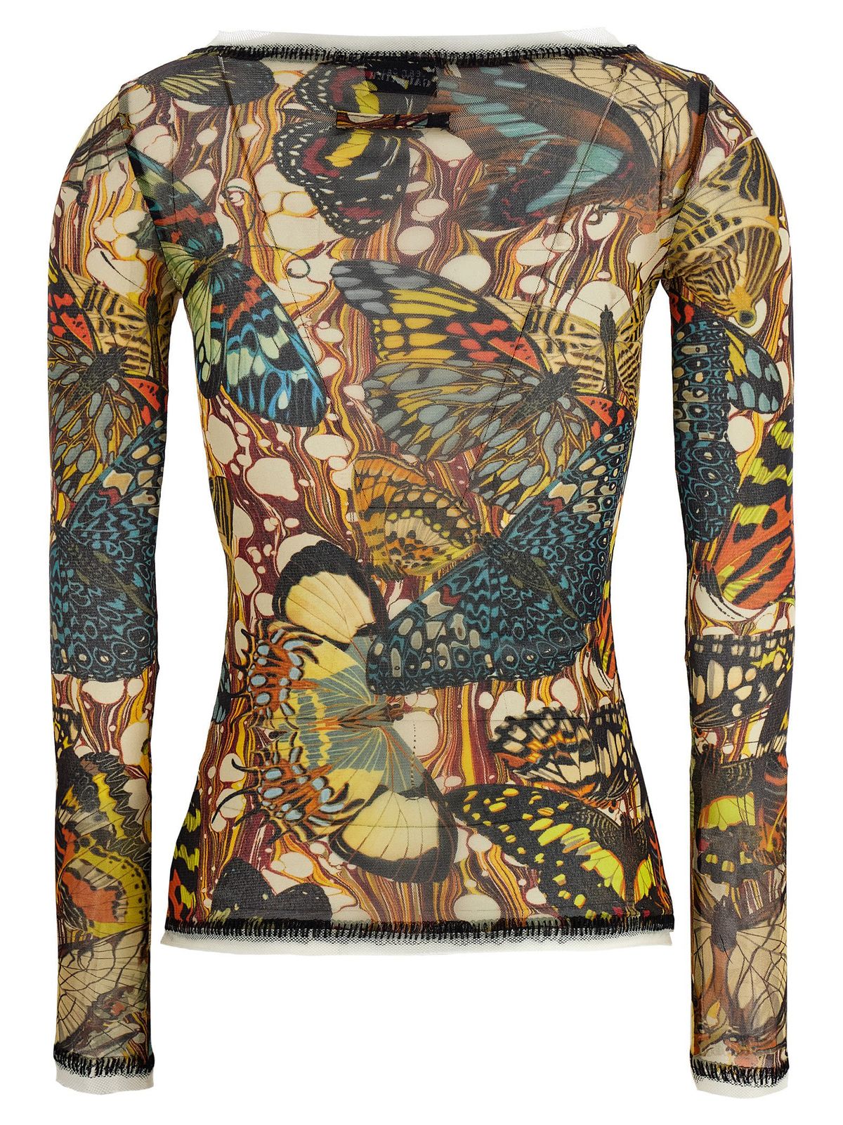 Jean Paul Gaultier Re-Edition - The Yellow Butterfly Cardigan - Multicolor - Image 2 of 4