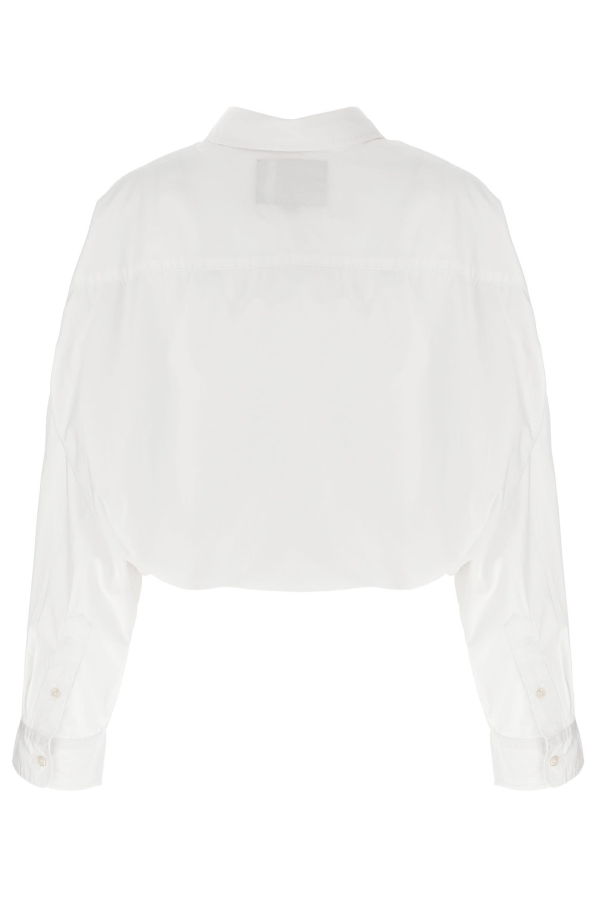 R13 Crossover Bubble Shirt - White