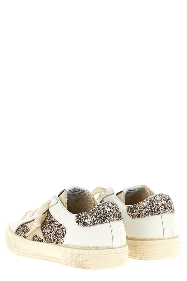 KIDS Golden Goose May Sneakers - Beige