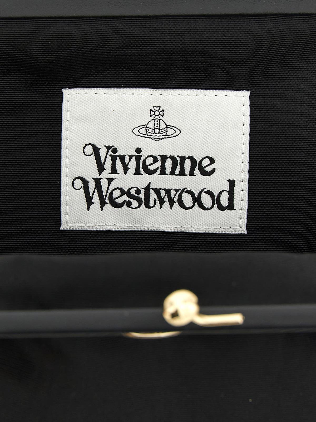 Vivienne Westwood Vivienne Clutch - Black - Image 4 of 4