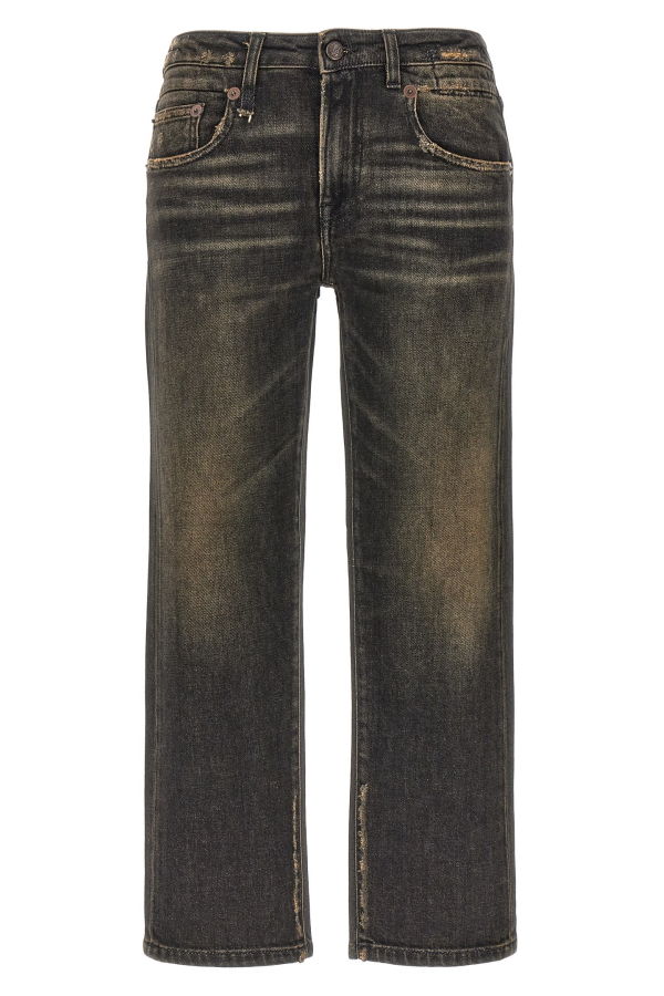 R13 Boy Straight Jeans - Black