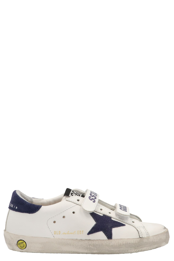 KIDS Golden Goose Old School Sneakers - White/Black