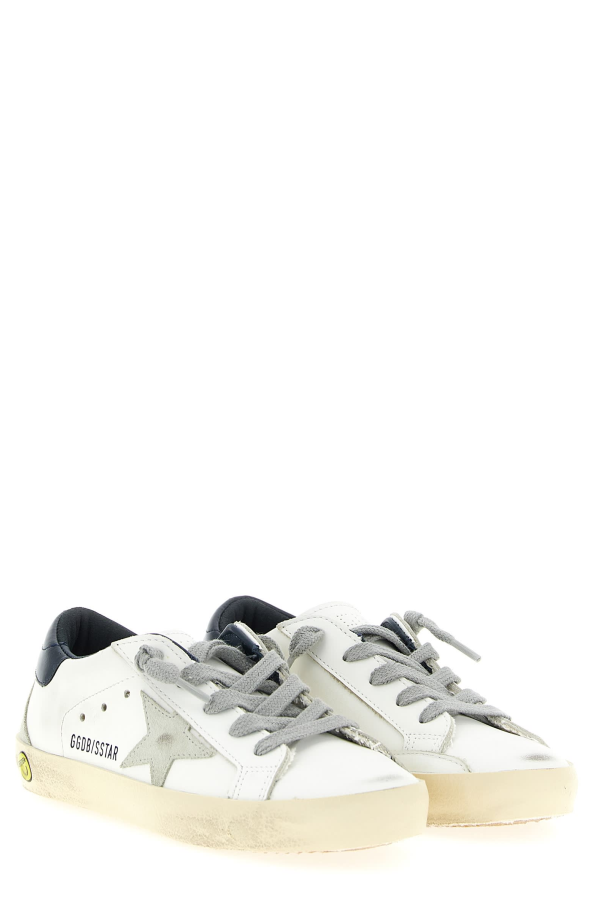 KIDS Golden Goose Superstar Sneakers - White