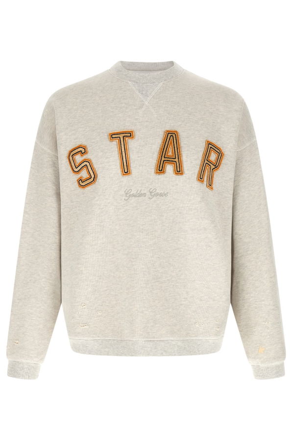 Golden Goose Patch Sweatshirt - Gray