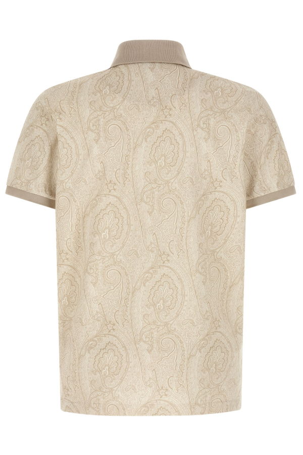 Etro Paisley Polo Shirt - Beige