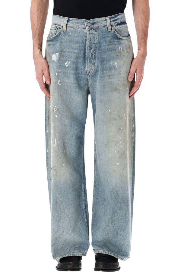 Acne Studios Loose Fit 2023 Jeans - Light Blue