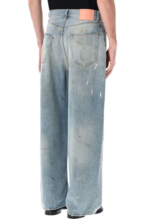 Acne Studios Loose Fit 2023 Jeans - Light Blue