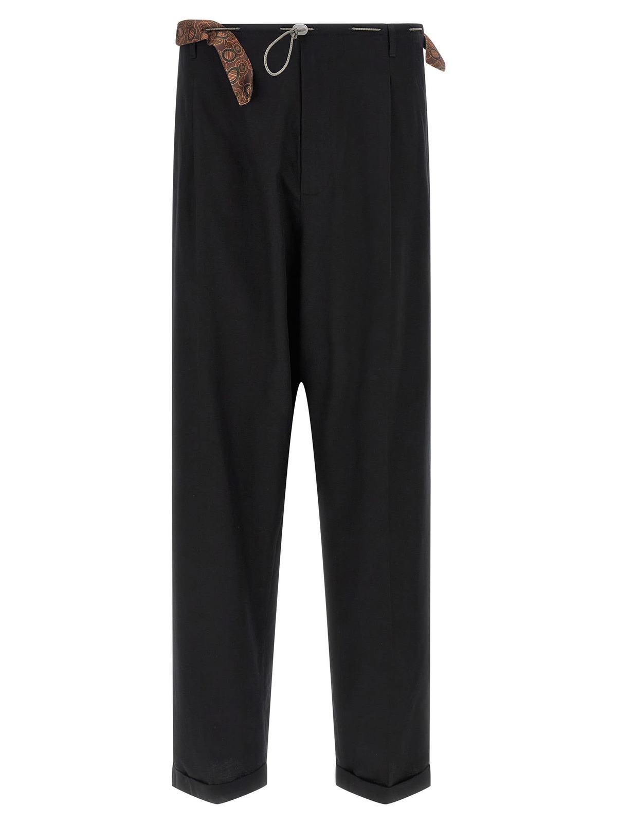 Magliano People's Chic Release Pants - Black - Image 1 of 4