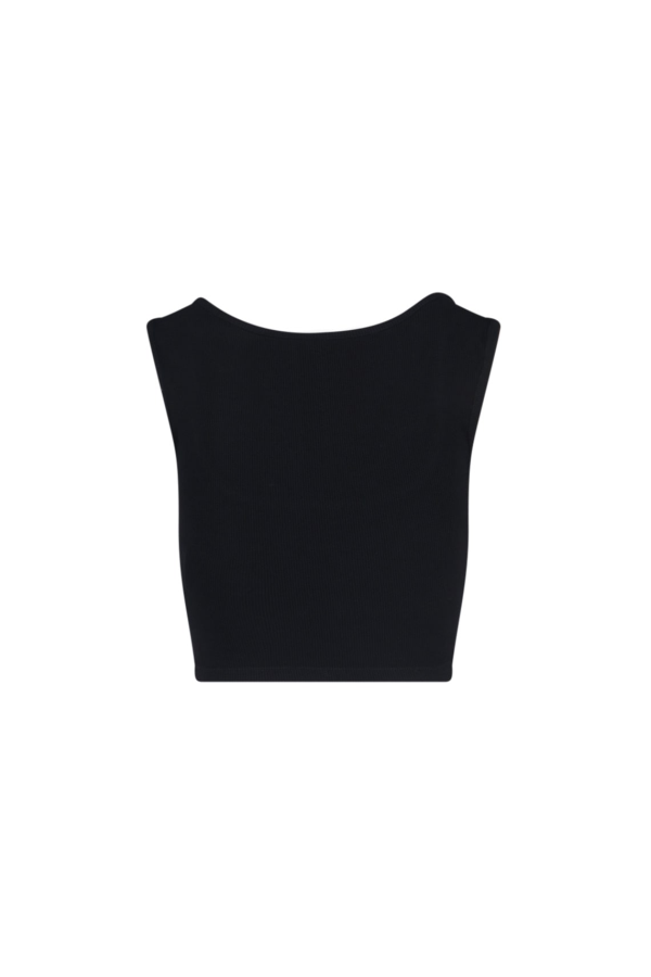 Vivienne Westwood Orb Cropped Tank Top - Black