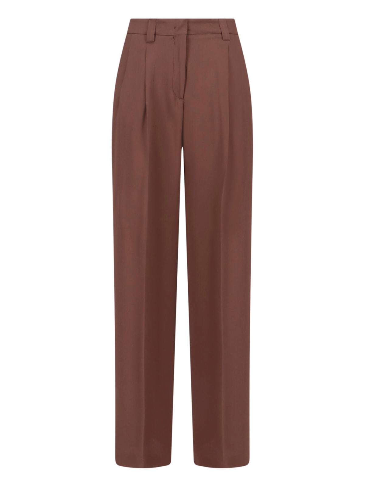 Incotex Tailored Trousers - Brown - Image 1 of 5