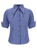 Vivienne Westwood Violin Shirt - Blue - Thumbnail 1