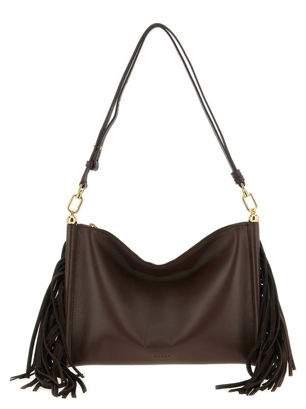 Furla Sfera Soft Mini Shoulder Bag - Brown