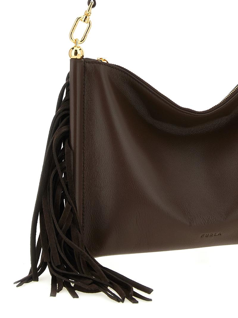 Furla Sfera Soft Mini Shoulder Bag - Brown