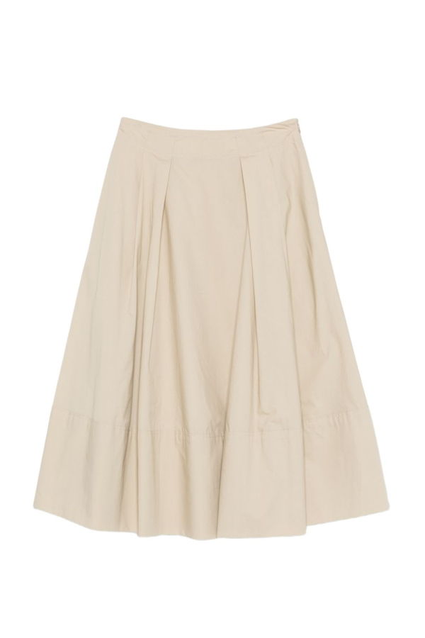 Woolrich Cotton Long Skirt - Beige