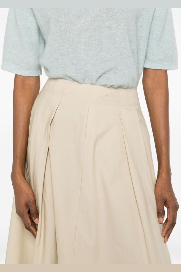 Woolrich Cotton Long Skirt - Beige