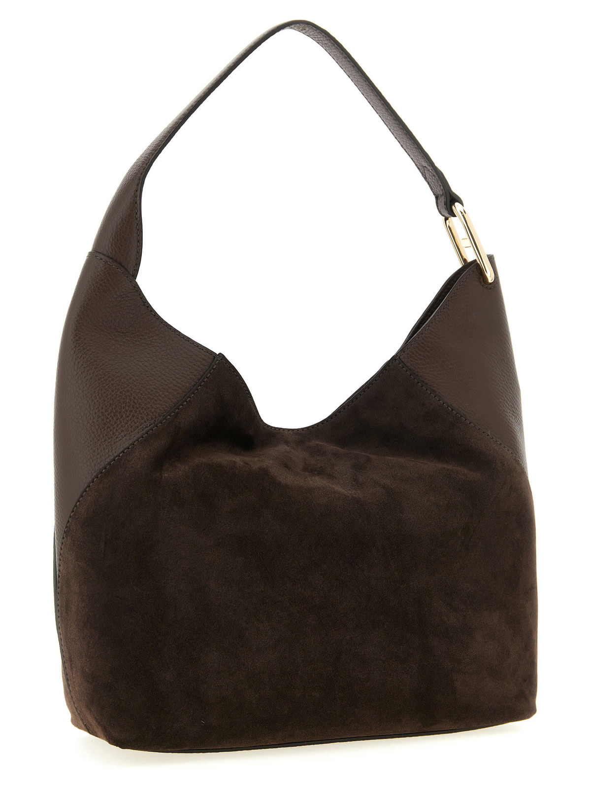 Furla Lara Medium Shoulder Bag - Brown - Image 2 of 4