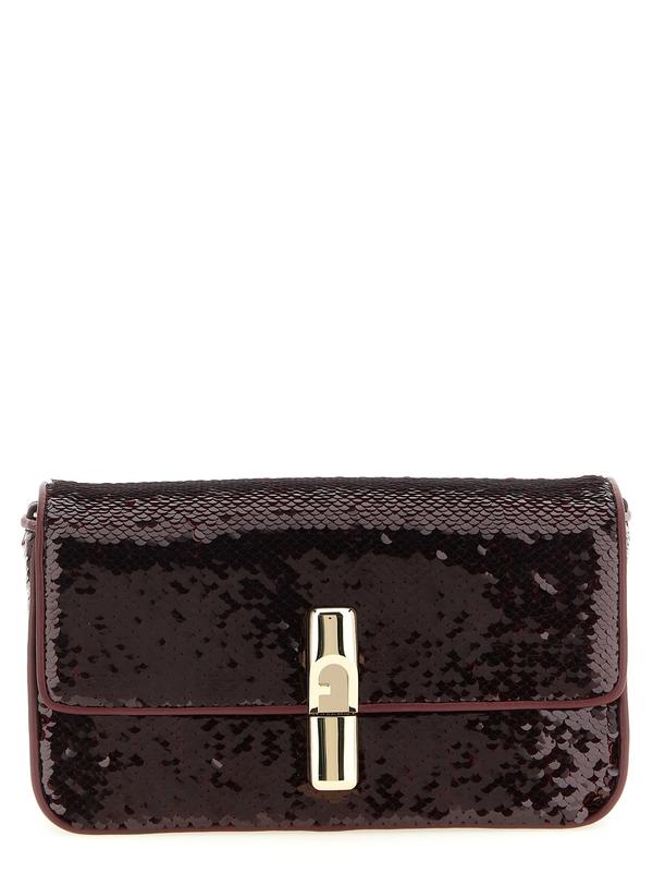 Furla Iride Small Crossbody Bag - Bordeaux