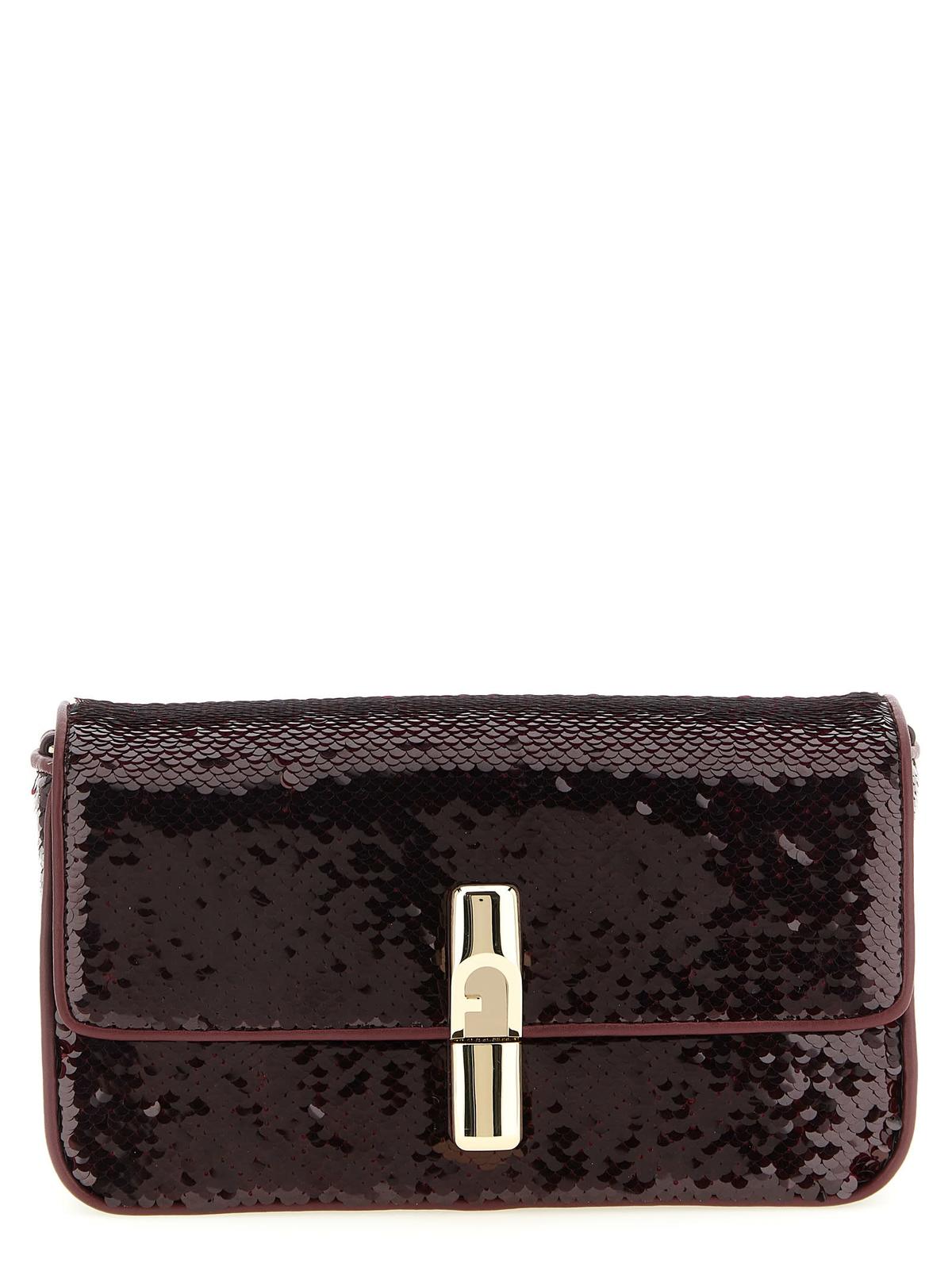 Furla Iride Small Crossbody Bag - Bordeaux - Image 1 of 4