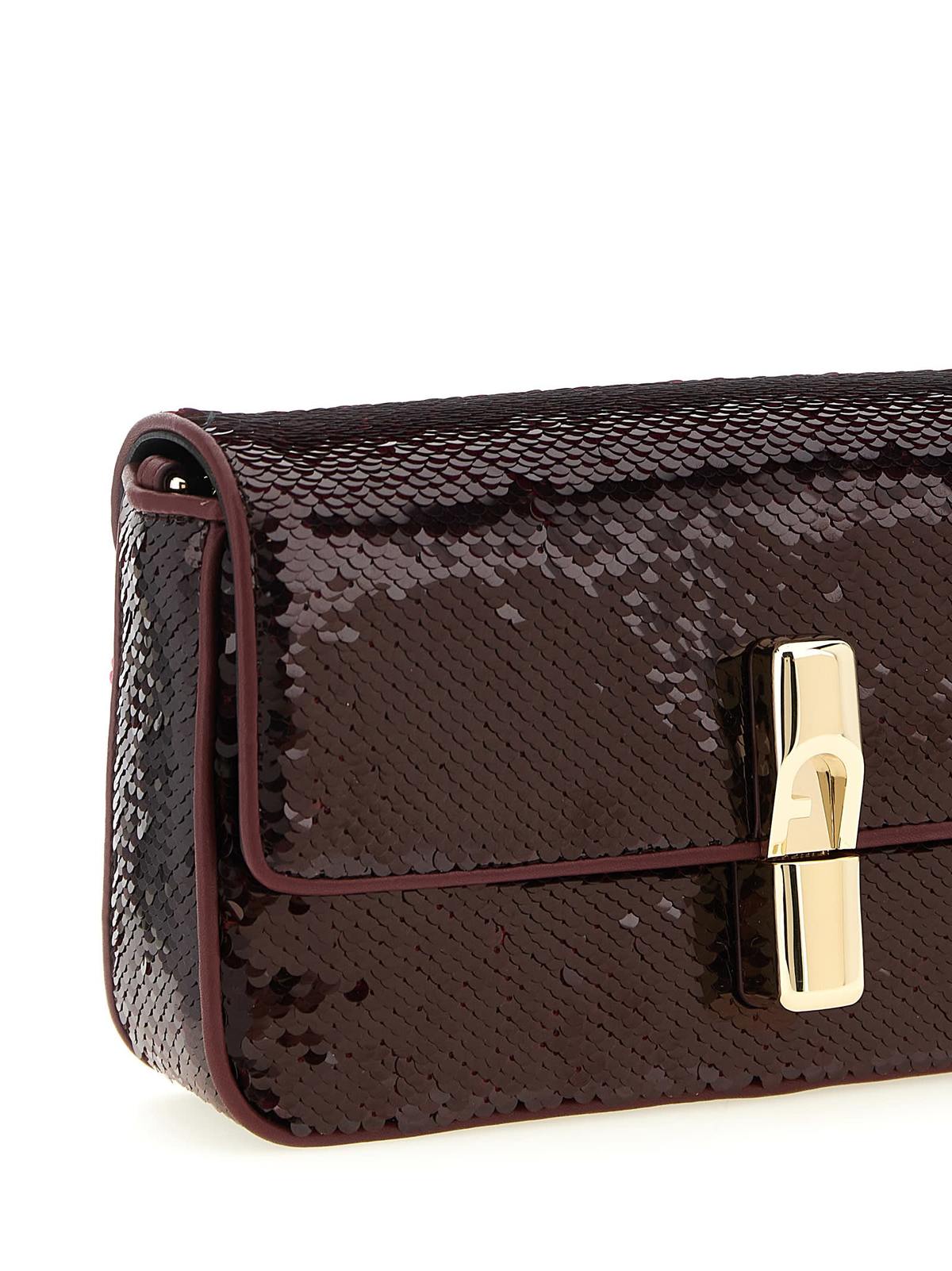 Furla Iride Small Crossbody Bag - Bordeaux - Image 3 of 4