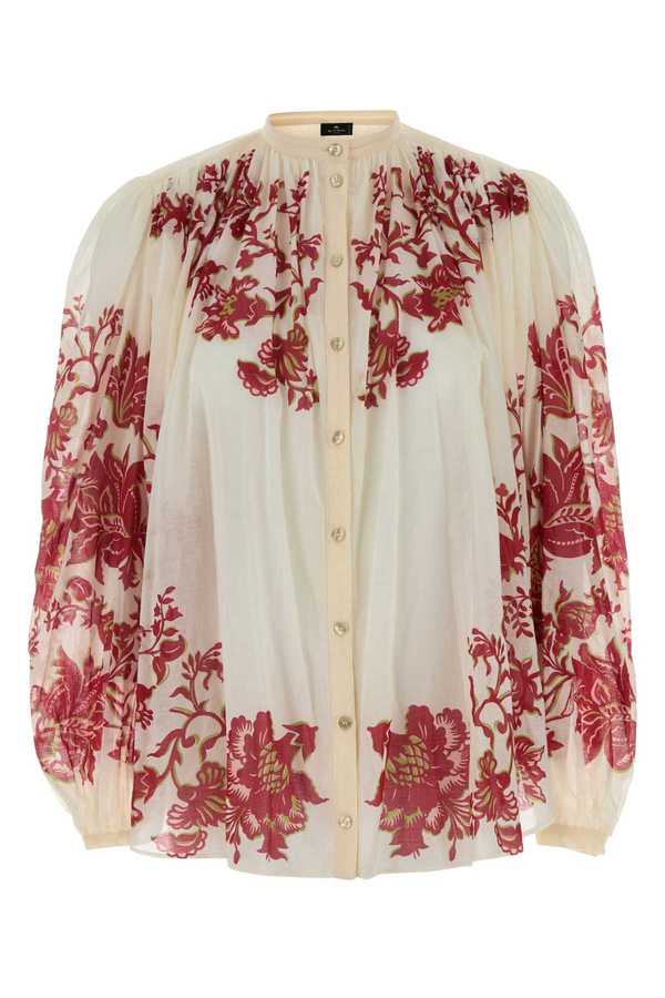 Etro Printed Cotton Blouse