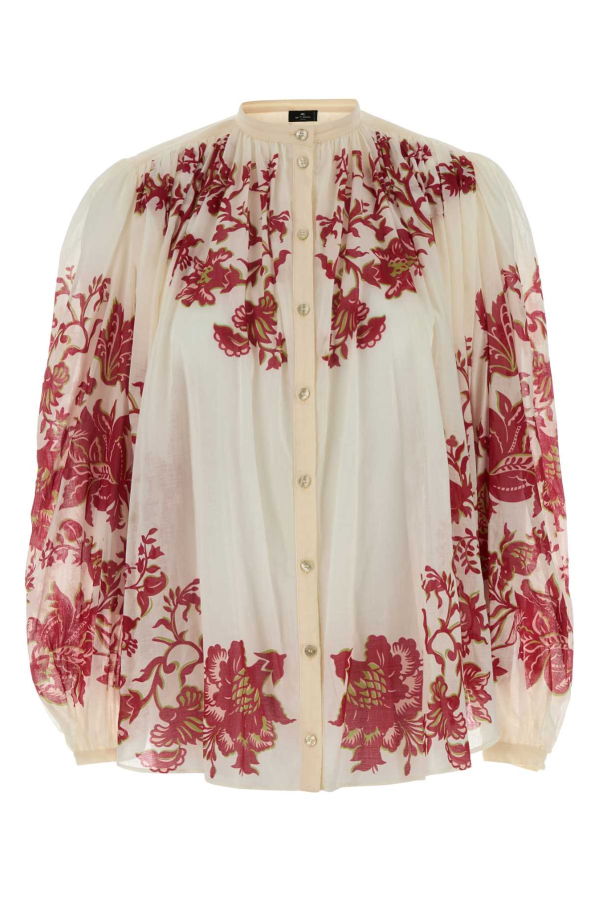 Etro Printed Cotton Blouse
