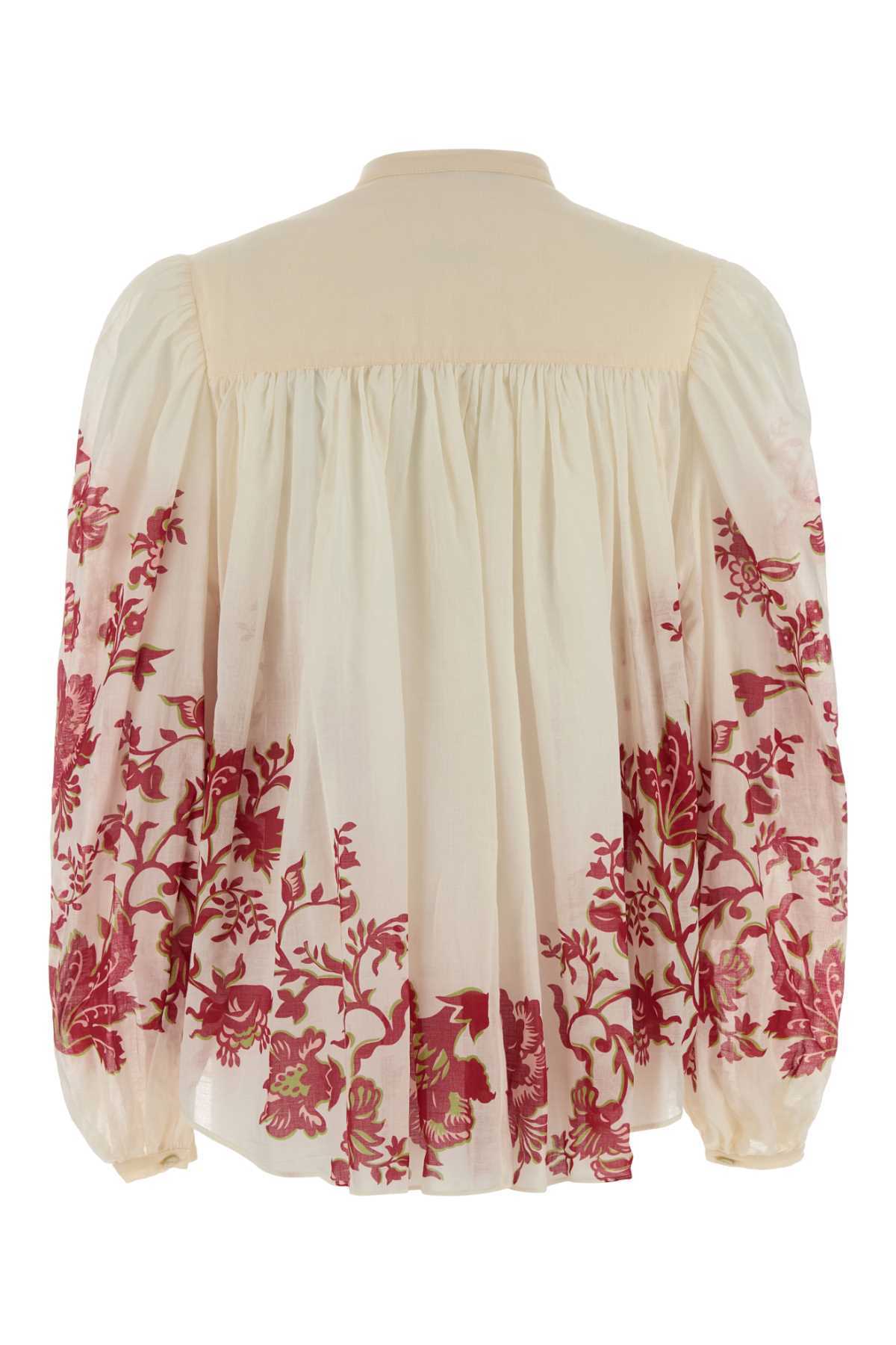 Etro Printed Cotton Blouse - Image 2 of 2