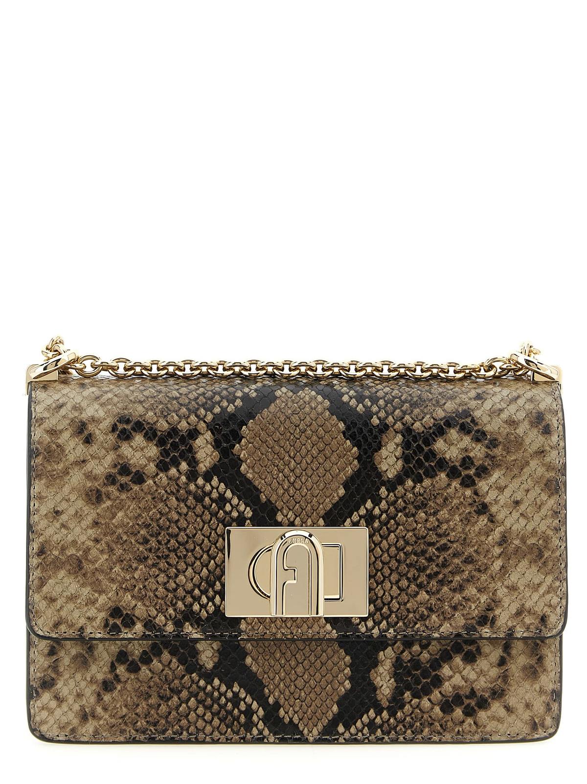 Furla 1927 Mini Crossbody Bag - Gray - Image 1 of 4