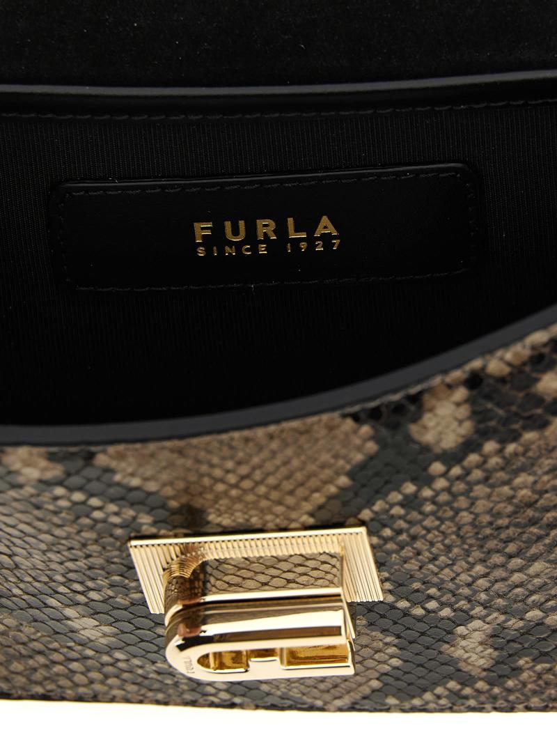 Furla 1927 Mini Crossbody Bag - Gray