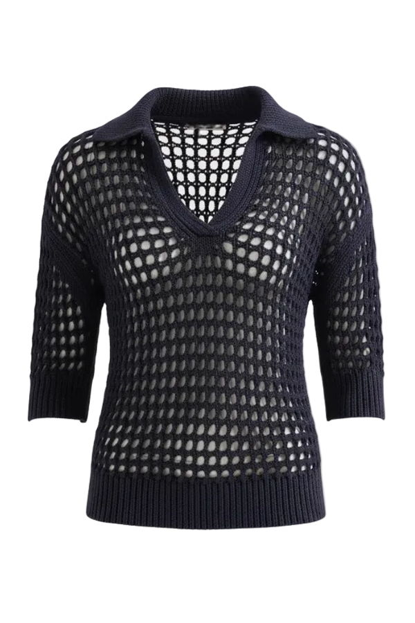 TWP Unspoken Truth Polo Sweater