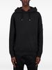 C.P. Company Cotton Hoodie - Black - Thumbnail 1