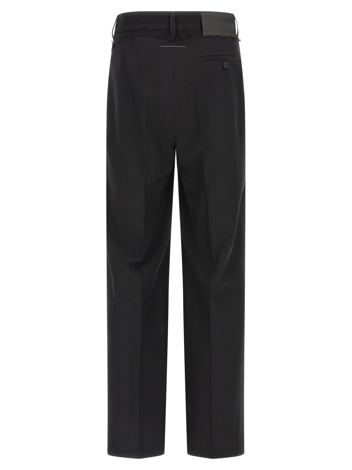 MM6 Maison Margiela Denim Insert Pants - Black - Image 2 of 4
