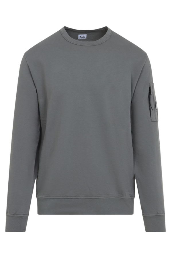 C.P. Company Cotton Crewneck Sweatshirt - Gray