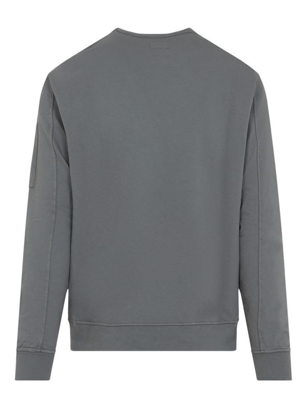 C.P. Company Cotton Crewneck Sweatshirt - Gray