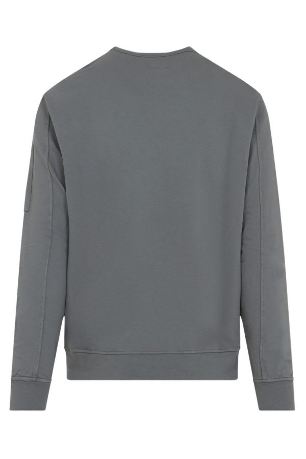C.P. Company Cotton Crewneck Sweatshirt - Gray