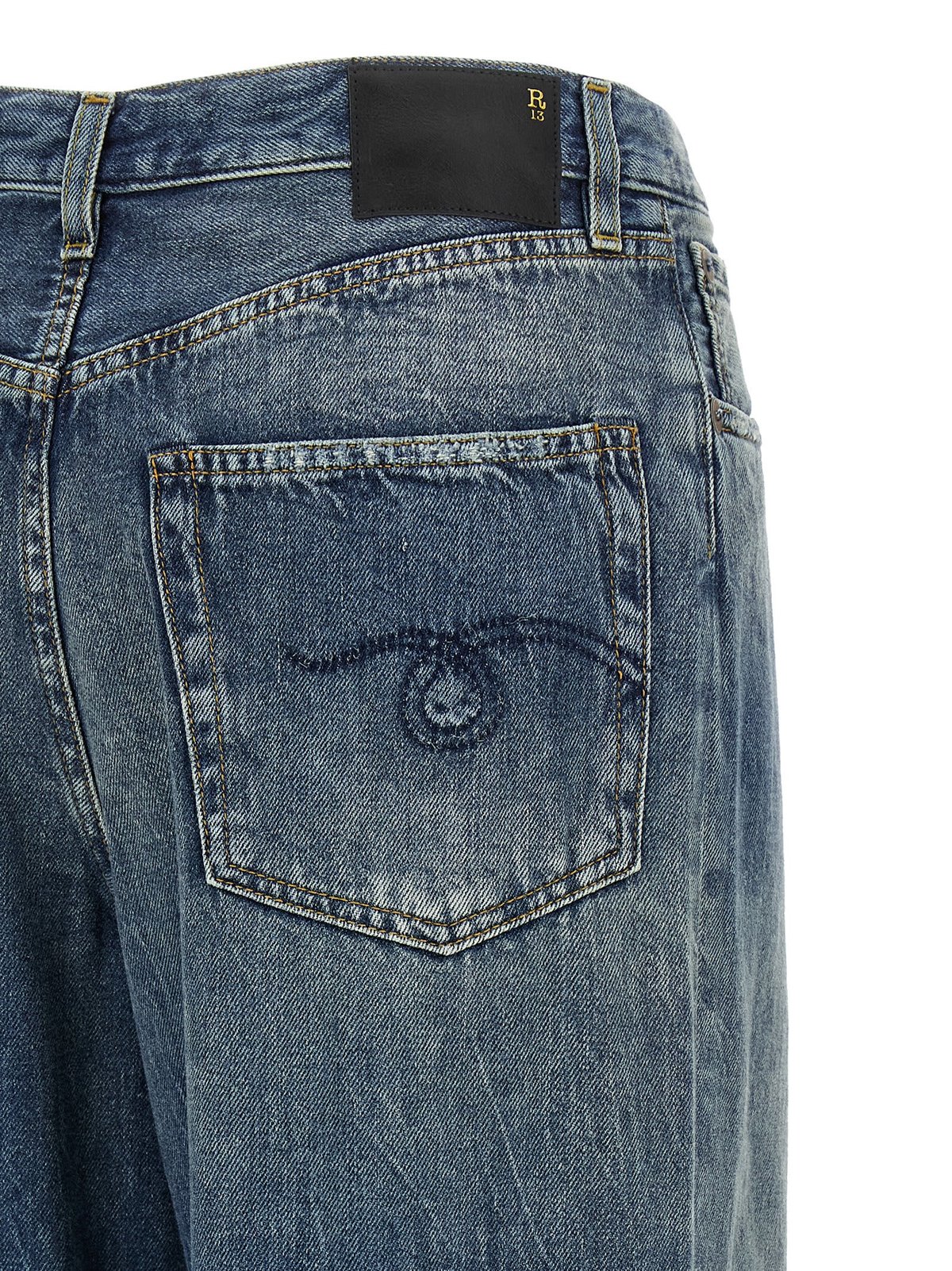 R13 Damon Jeans - Blue - Image 4 of 4