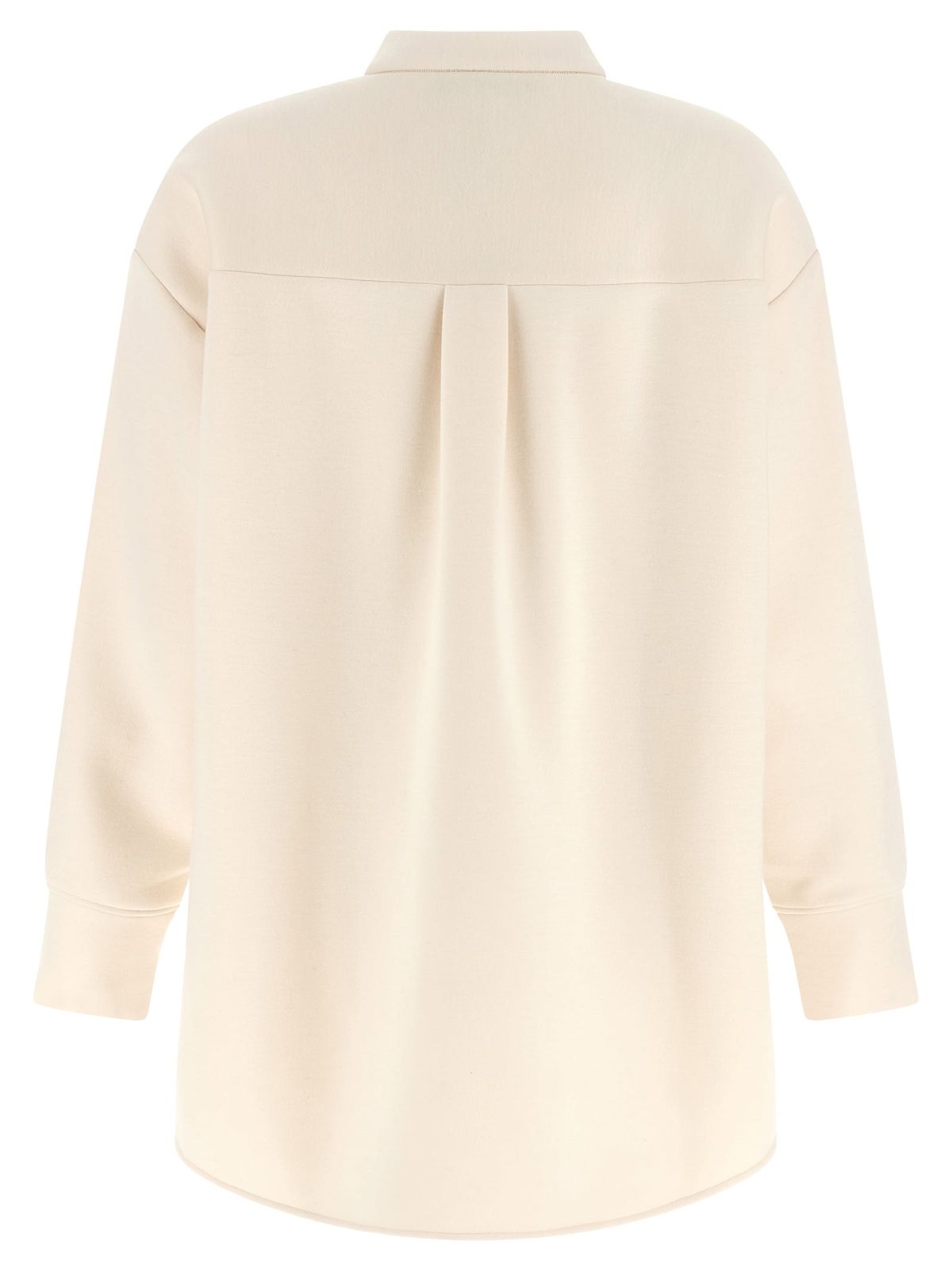 Fabiana Filippi Scuba Cashmere Shirt - Beige - Image 2 of 4