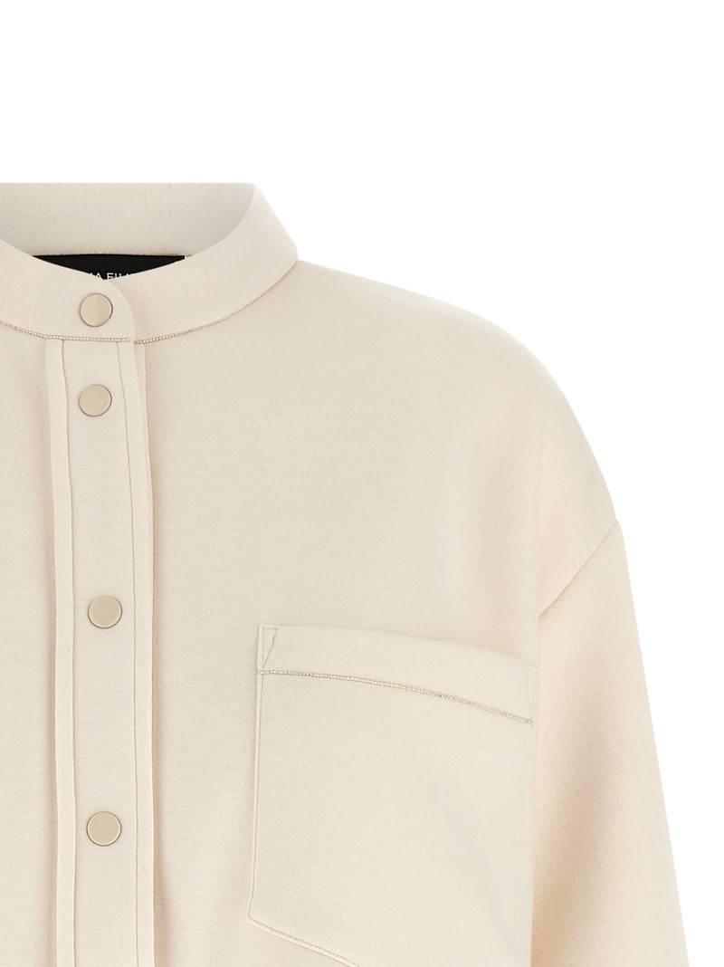 Fabiana Filippi Scuba Cashmere Shirt - Beige