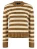 A.P.C. Striped Sweater - Brown - Thumbnail 1