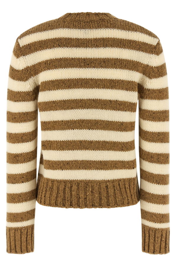 A.P.C. Striped Sweater - Brown