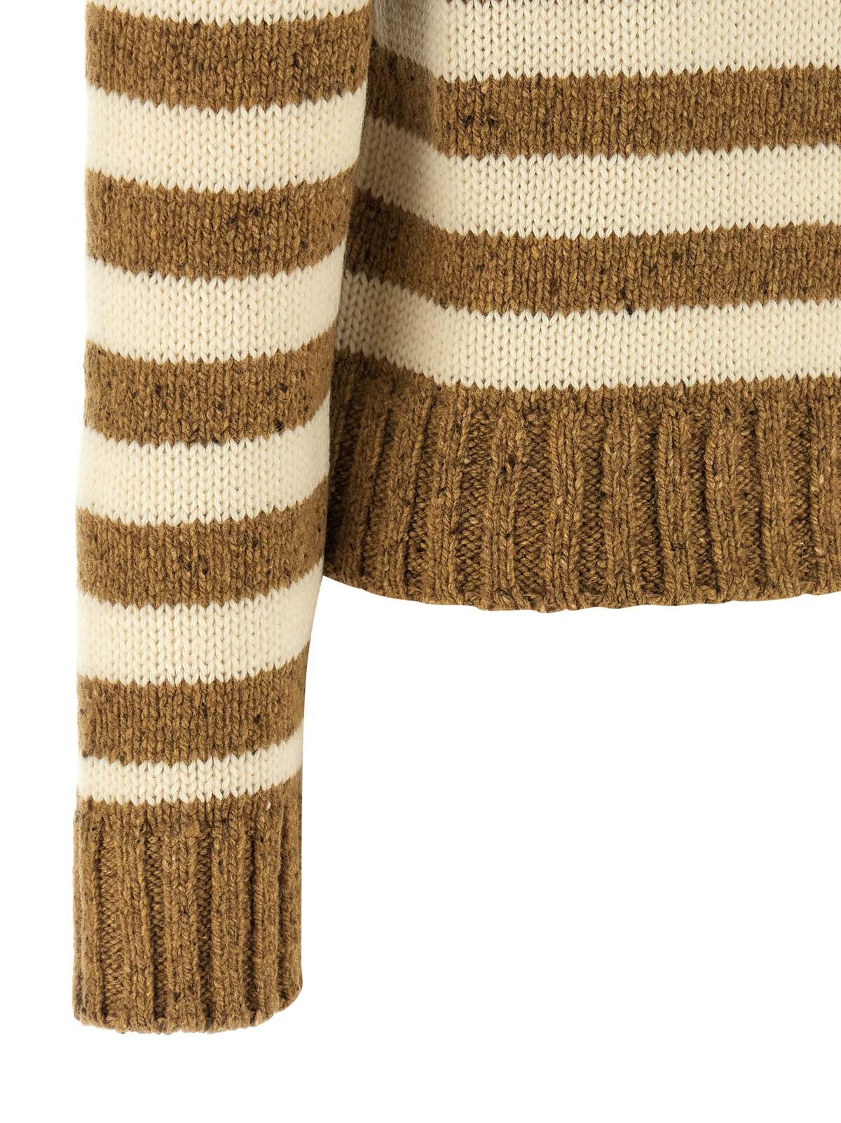 A.P.C. Striped Sweater - Brown - Image 4 of 4