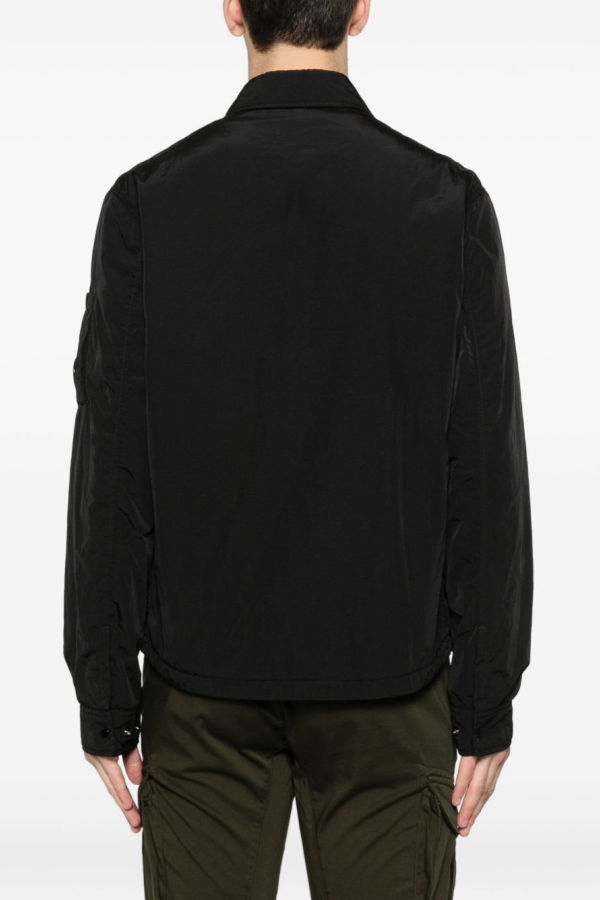C.P. Company Chrome-r Nylon Overshirt Jacket - Black