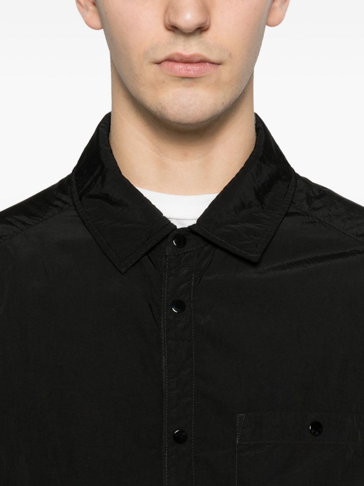 C.P. Company Chrome-r Nylon Overshirt Jacket - Black - Image 5 of 5