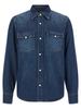 A.P.C. Western Shirt - Blue - Thumbnail 1