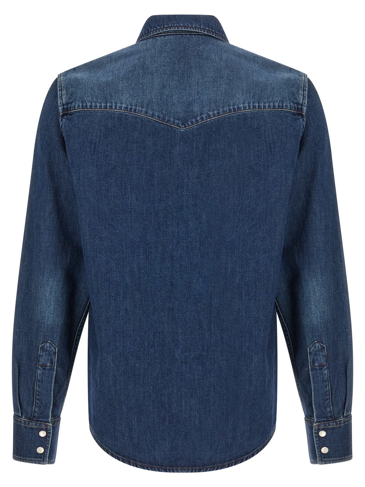 A.P.C. Western Shirt - Blue - Image 2 of 4