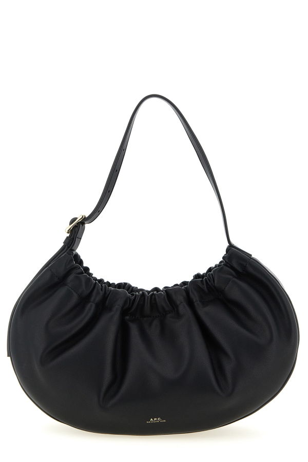 A.P.C. Ninon Hoop Shoulder Bag - Black