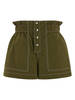 Marni Gabardine Shorts - Green - Thumbnail 1