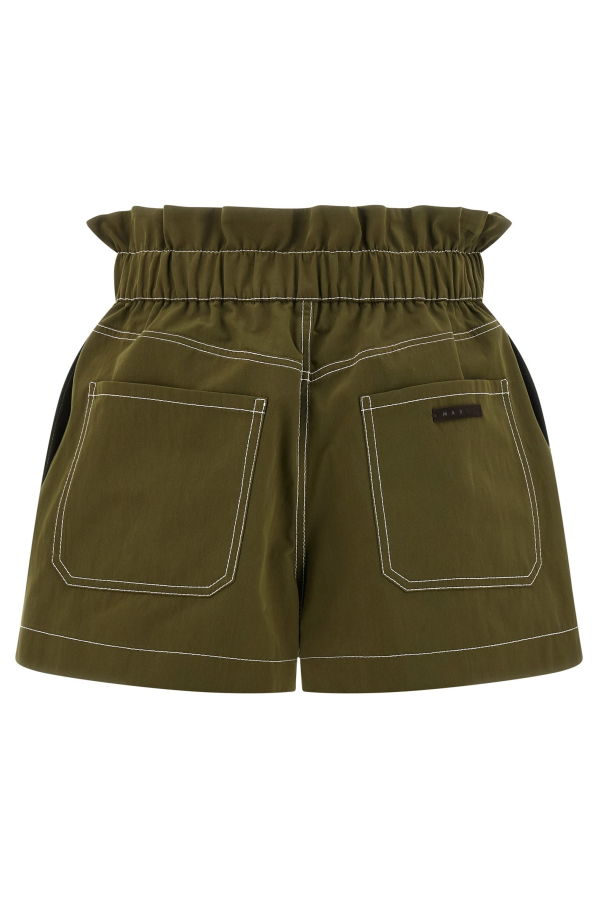 Marni Gabardine Shorts - Green