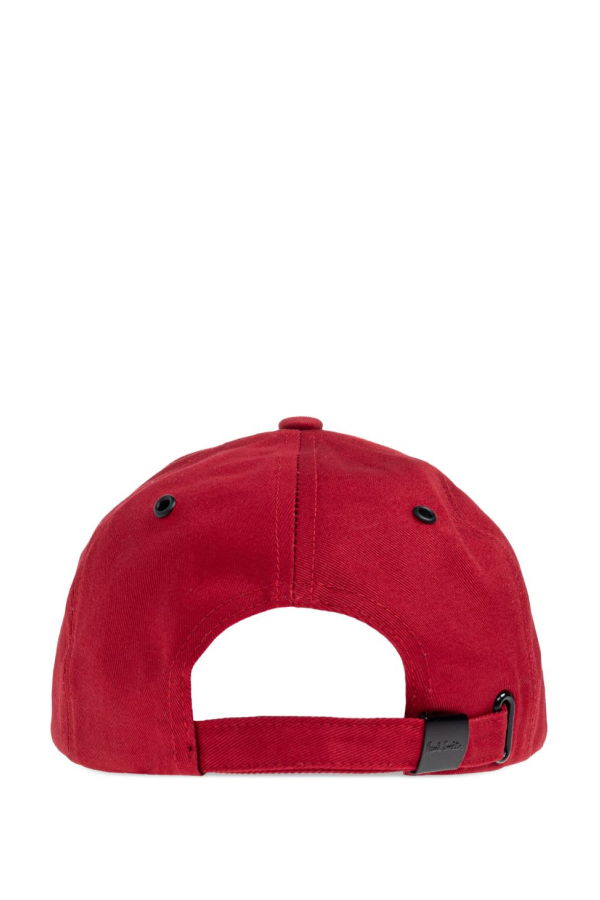 PAUL SMITH Zebra Logo Organic Cotton Cap - Red