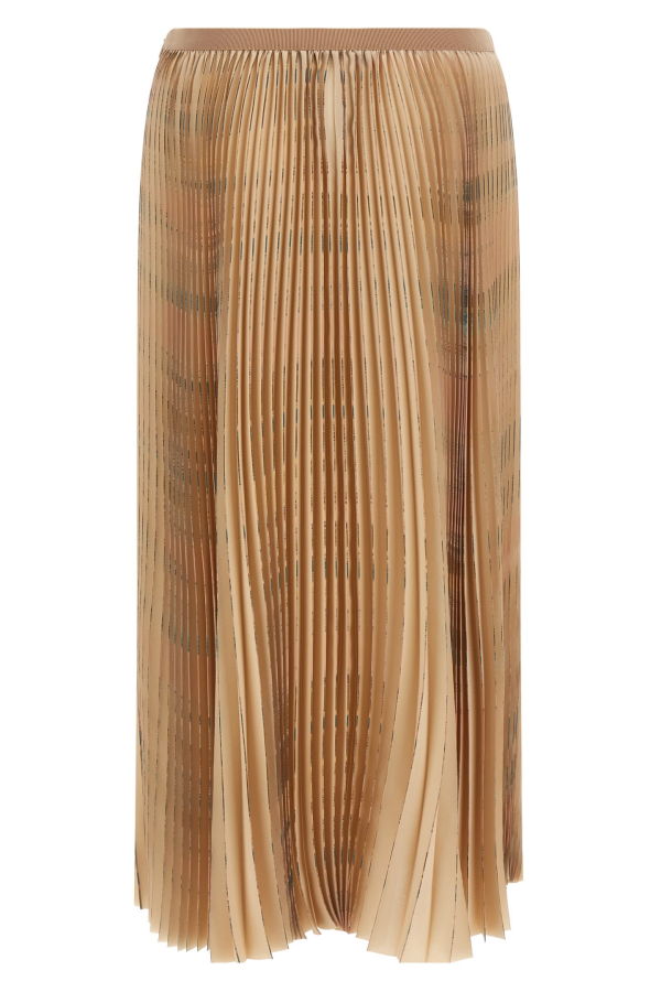 Fabiana Filippi Pleated Skirt - Beige